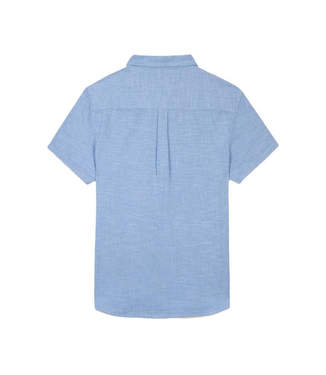 Chemise bleu homme tbs calelcha - l-2