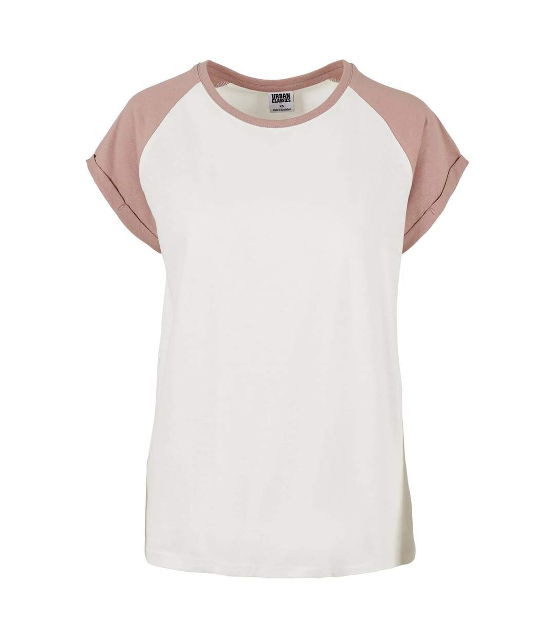 T-shirt Femme Sable Blanc Rose Pâle Urban Classics-1