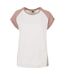 T-shirt Femme Sable Blanc Rose Pâle Urban Classics-1