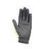 Childrens/kids Riding Gloves Reflective Yellow Hy-2