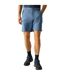 Short Uni À Taille Semi-élastiquée Leesville Homme Bleu De Gris Regatta-1