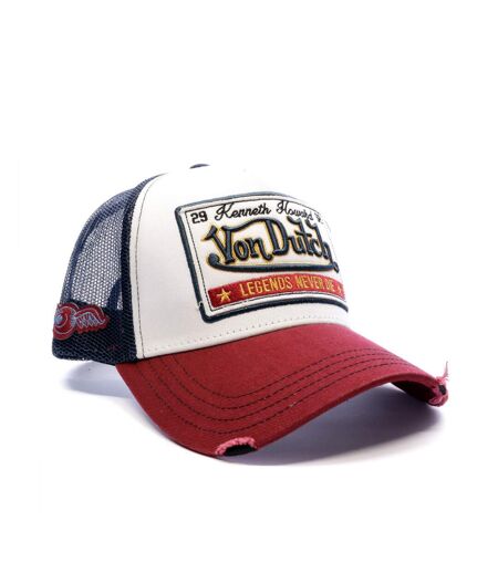 Casquette Blanche Homme Von Dutch Trucker