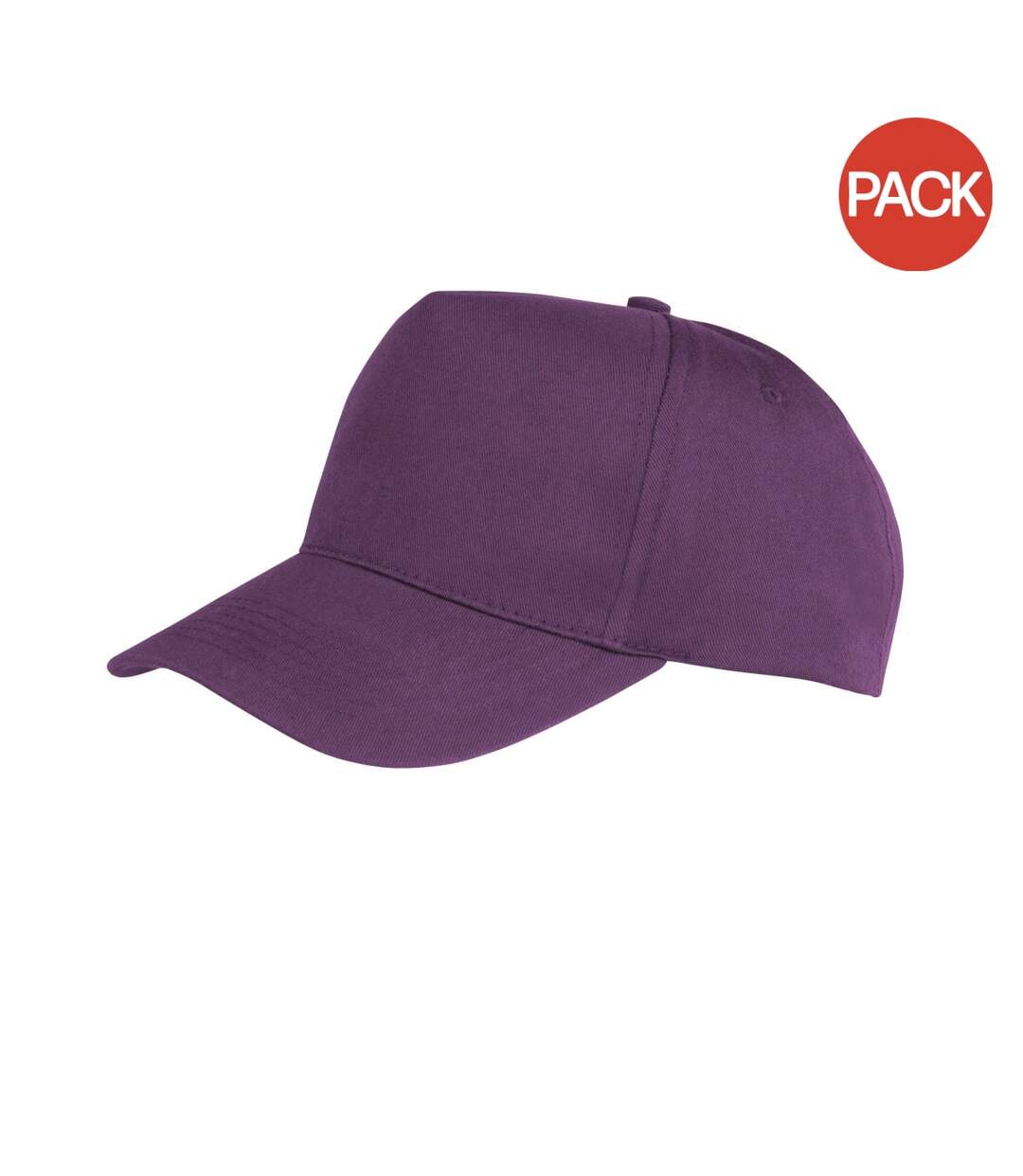 Lot de 2  casquettes boston adulte violet Result