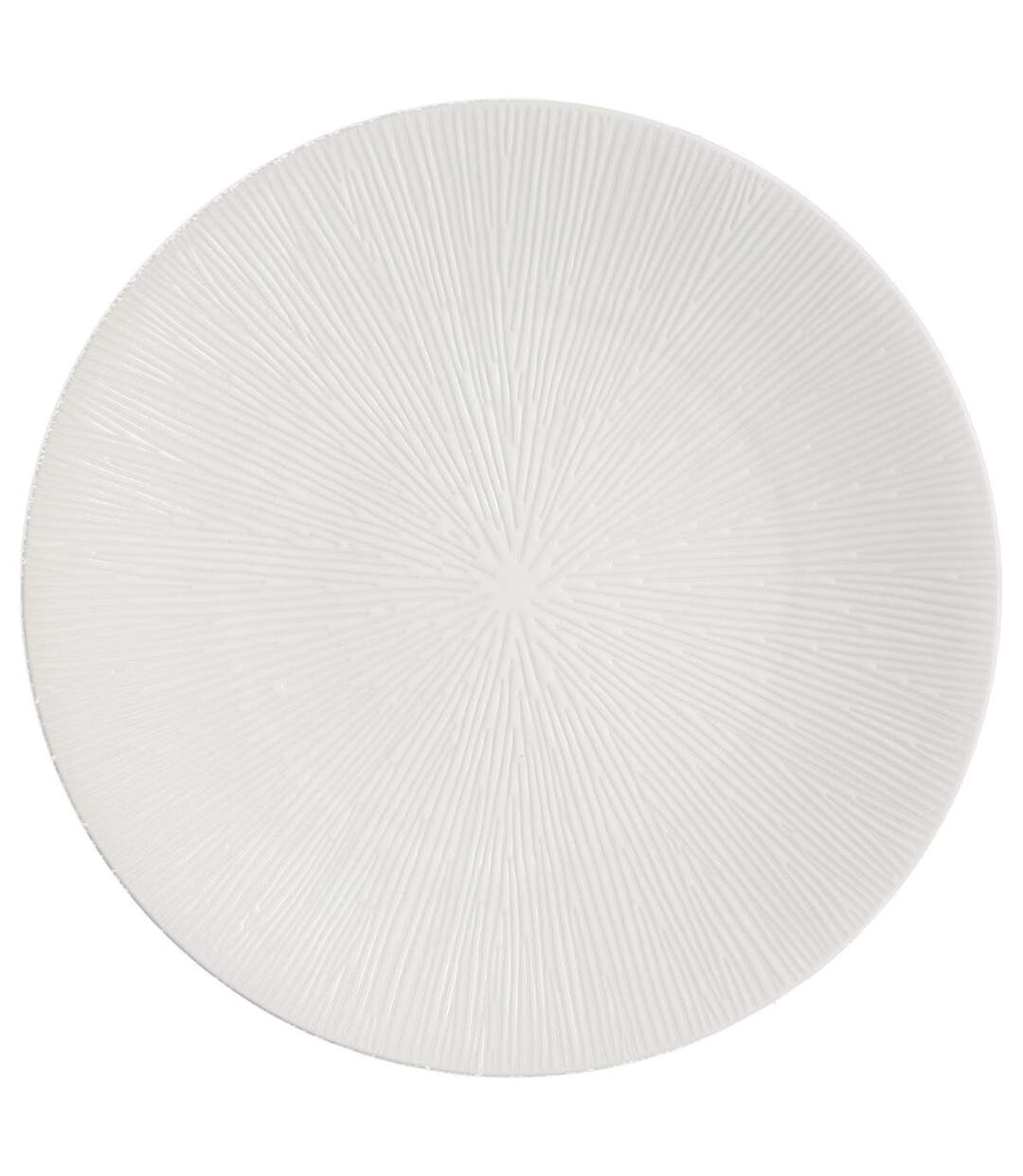 Lot de 6 Assiettes Plates Atelier 27cm Crème-1