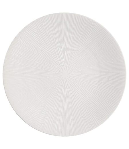 Lot de 6 Assiettes Plates Atelier 27cm Crème