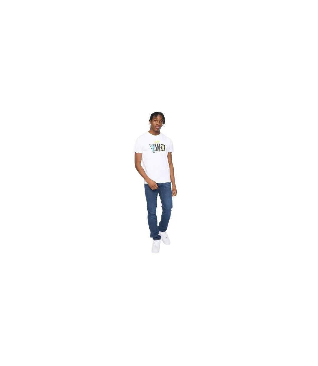 Mens Ransom Cotton T-shirt White Kings Will Dream-1