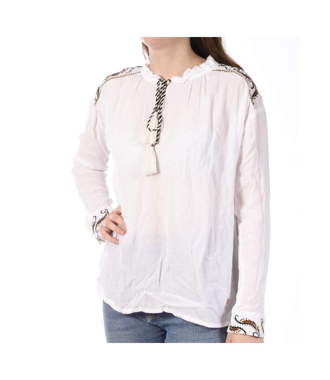 Blouse Blanc Femme Les Tropéziennes Dormelle - L-1