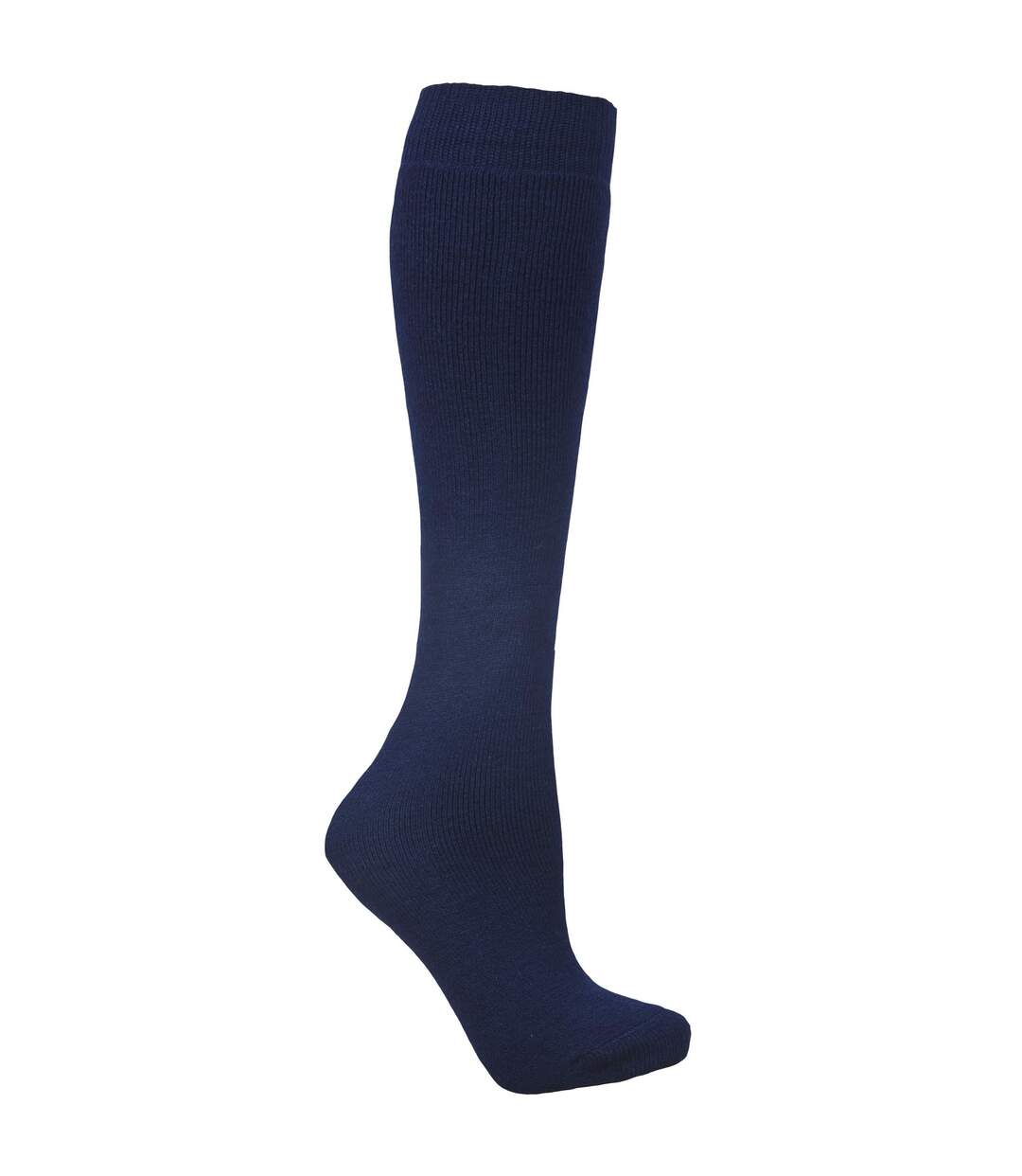 Chaussettes de ski adulte unisexe bleu marine Trespass