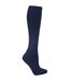 Trespass Adults Unisex Tubular Luxury Wool Blend Ski Tube Socks (Navy Blue) - UTTP968