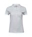 Polo luxury femme blanc Tee Jays-1