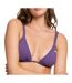 Haut de Bikini Violet Triangle Femme Roxy Kelia - XS