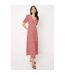 Robe mi-longue femme rouge Dorothy Perkins-1