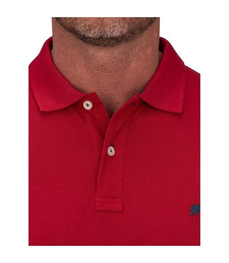 Polo Classic Homme Rouge Raging Bull