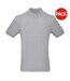Pack of 2  Mens inspire polo  taupe grey B&C-1