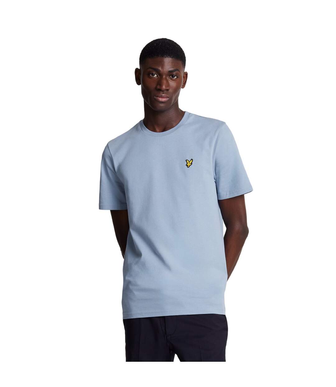 T-shirt uni pour hommes Lyle & Scott-1