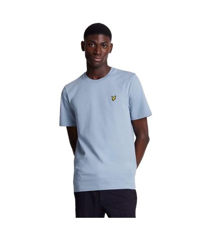 Mens plain t-shirt crafted blue Lyle & Scott