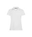 Womens/ladies virtue v neck polo shirt white Cutter & Buck-1