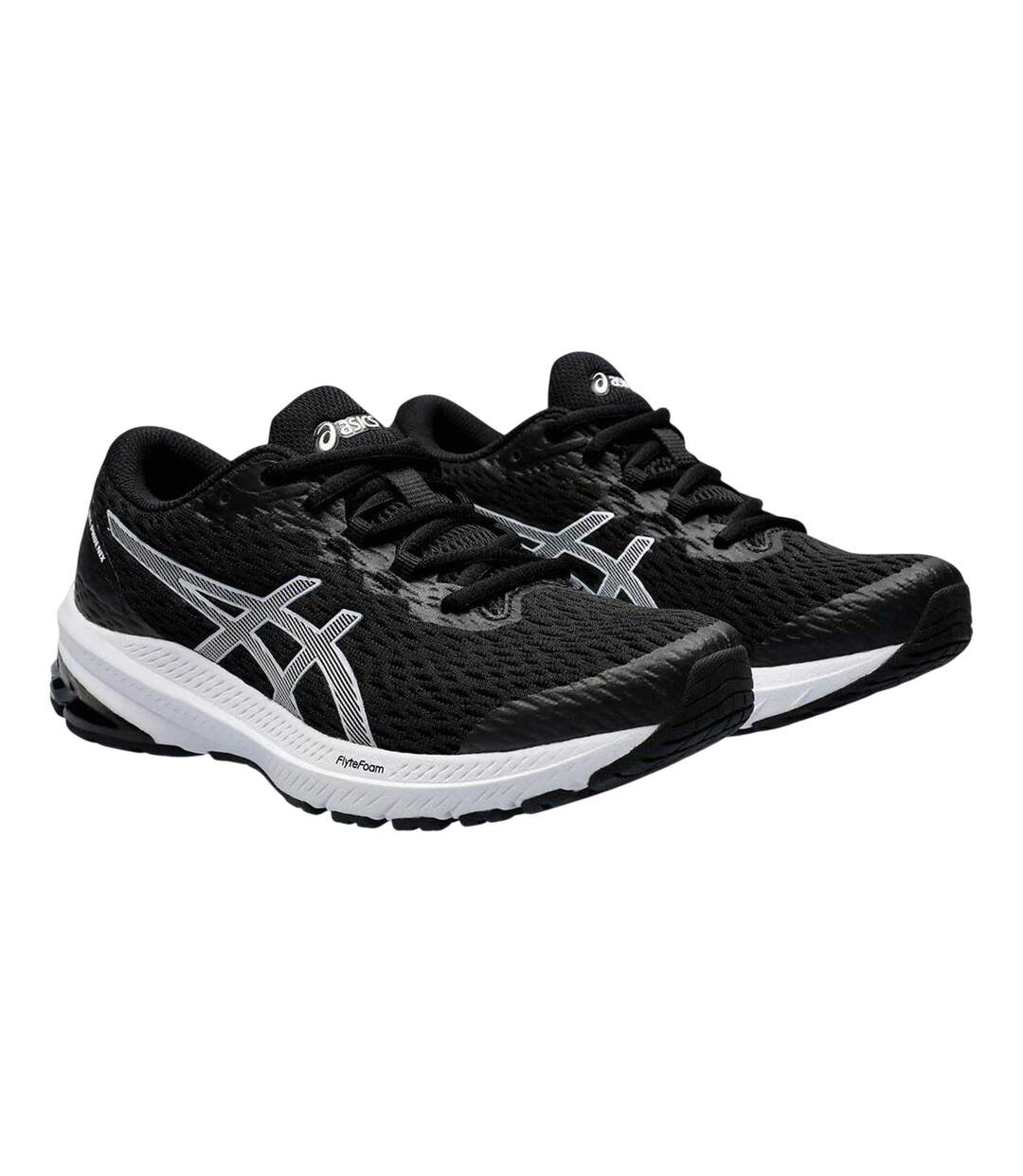 Chaussures Course À Pied Gel Phoenix Femme Noir Blanc Asics-1