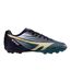 Chaussures De Foot Pour Terrain Ferme Hilan Homme Noir Turquoise Foncé Jaune Clair Hi-Tec-3