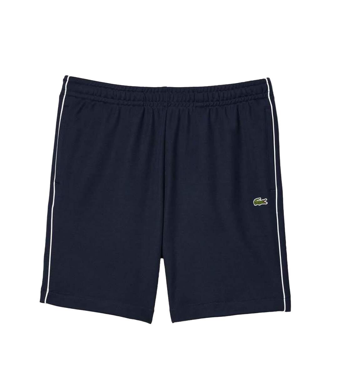 Mens Paris Interlock Regular Shorts Blue Lacoste-2