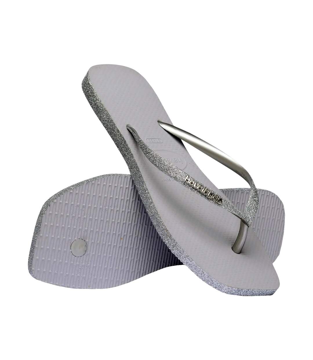 Tong à Enfiler Havaianas Slim Square Sparkle-4