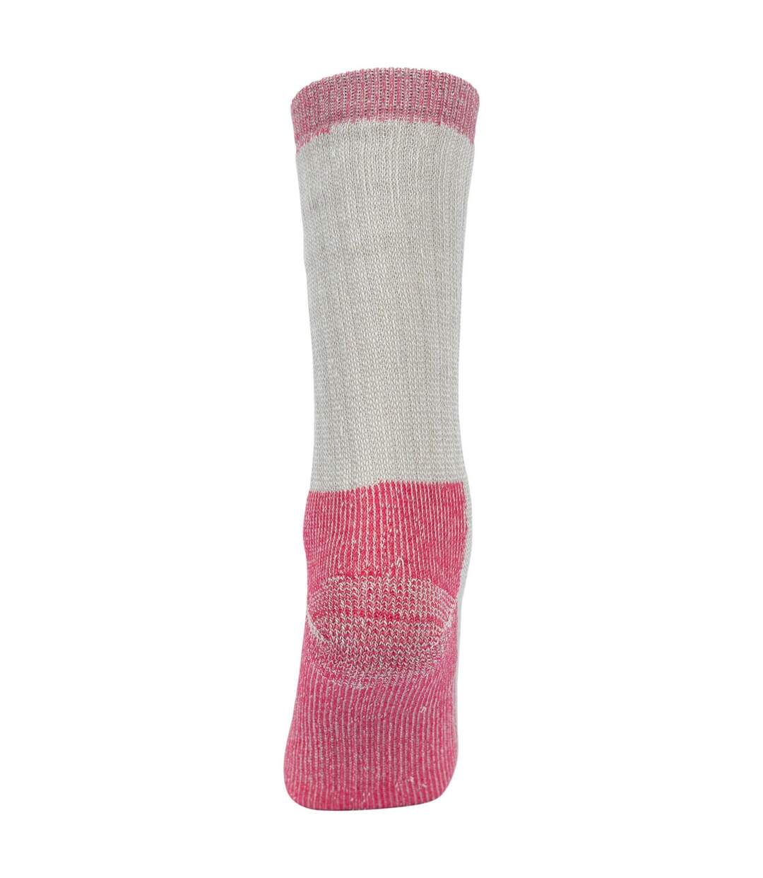 Chaussettes de randonnée dlx femme gris chiné Trespass