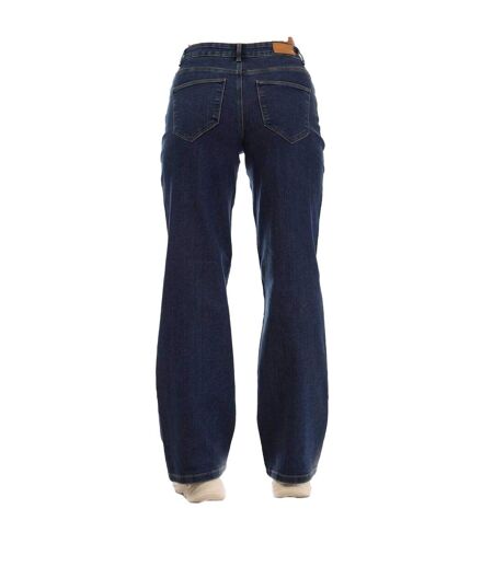 Jean Elly Femme Bleu Foncé Vero Moda