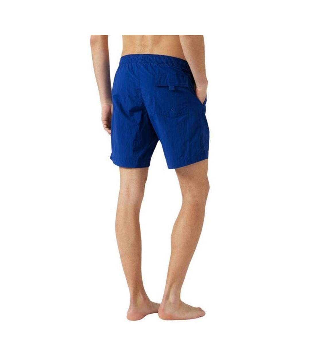 Short De Bain Motif/style Logo Brodé Homme Bleu Champion-4