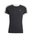 Mens Cali 3 Stripes T-shirt Black Adidas-2