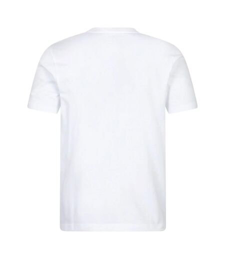 T-shirt Motif/style Imprimé Sur Poitrine Lake District Homme Blanc Cassé Mountain Warehouse
