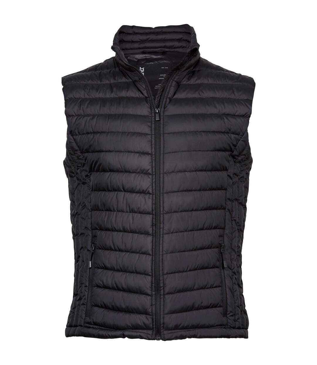 Mens zepelin padded body warmer black Tee Jays