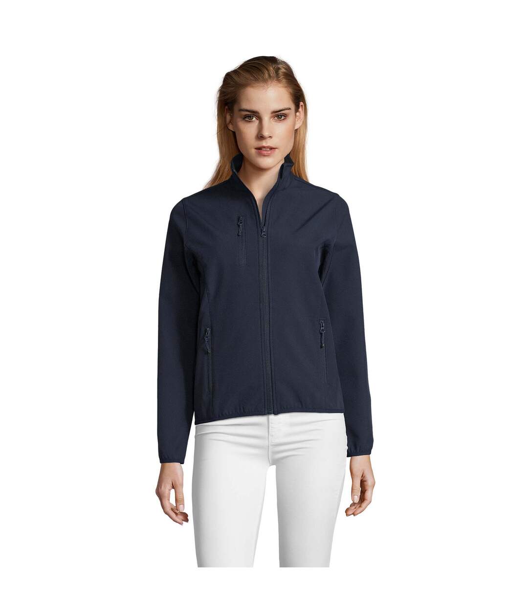 Veste Softshell Radian Femme Bleu Foncé SOLS-1