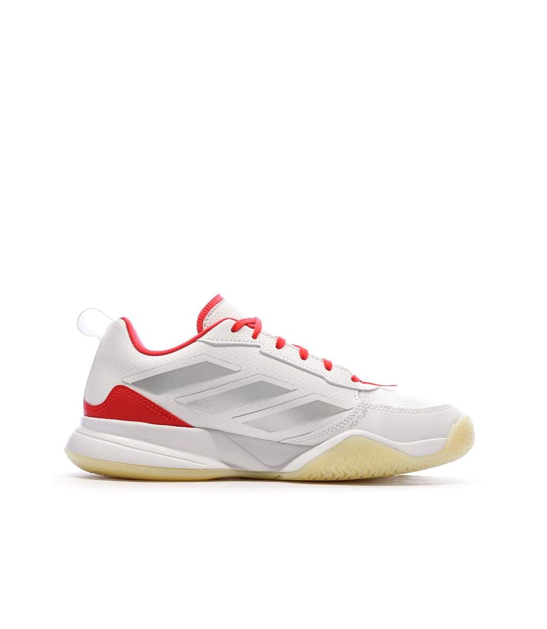 Chaussures de tennis blanc/rouge femme adidas avaflash-2