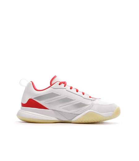Chaussures de tennis blanc/rouge femme adidas avaflash