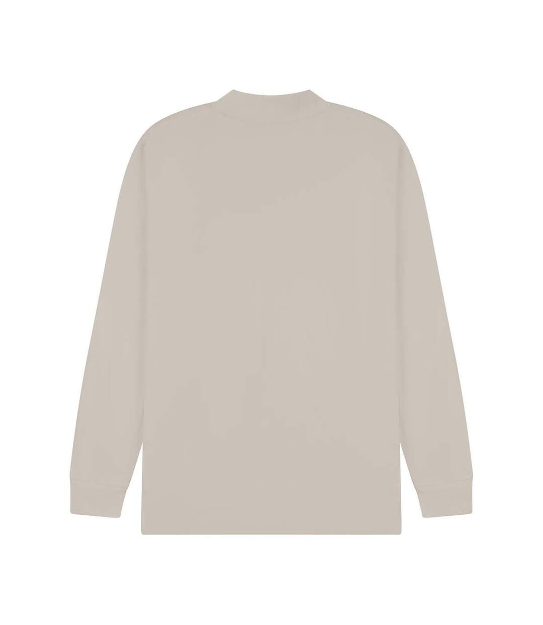 T-shirt Manches Longues Adulte Beige Gris Casual Classics-1