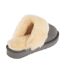 Chaussons raven femme gris EverAu-2