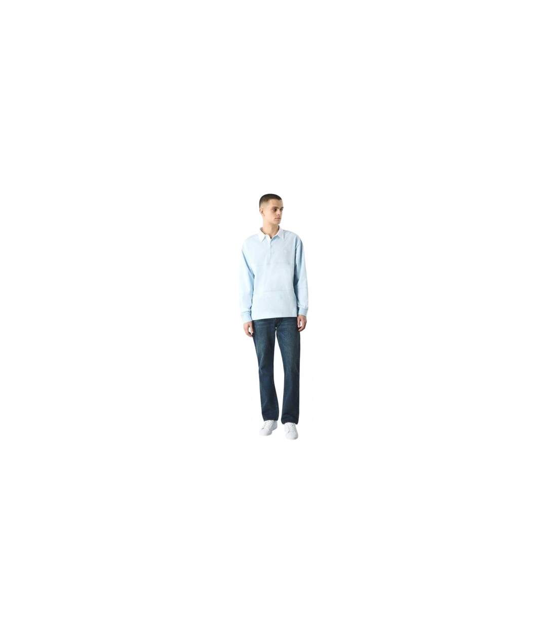 Haut De Rugby Islington Homme Bleu Clair Pretty Green-1