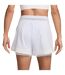 Womens/ladies Mini Open Regular Tennis Skort Grey White Nike-3