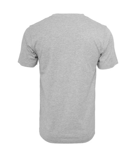 Build Your Brand Mens T-Shirt Round Neck (Heather Grey)