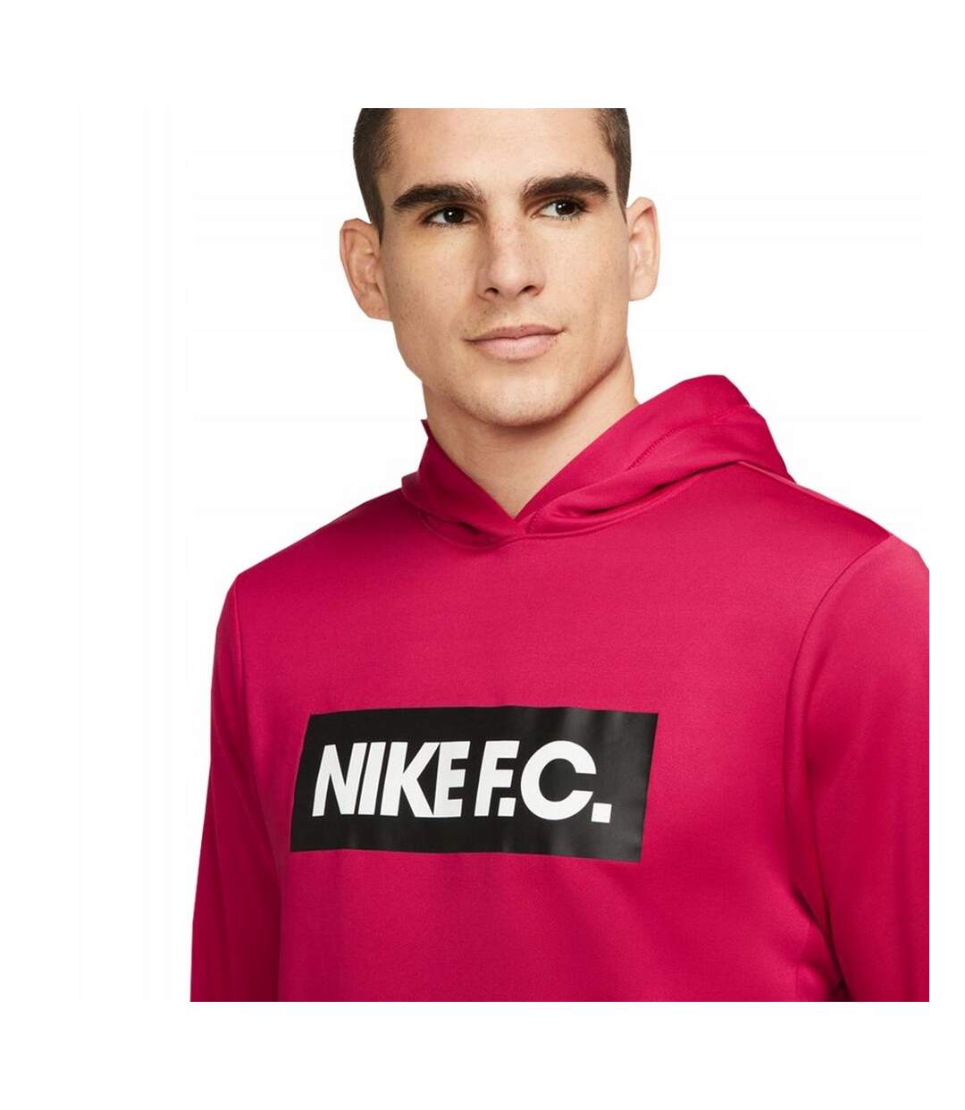 Sweat À Capuche Df Fc Libero Homme Rose Nike-4