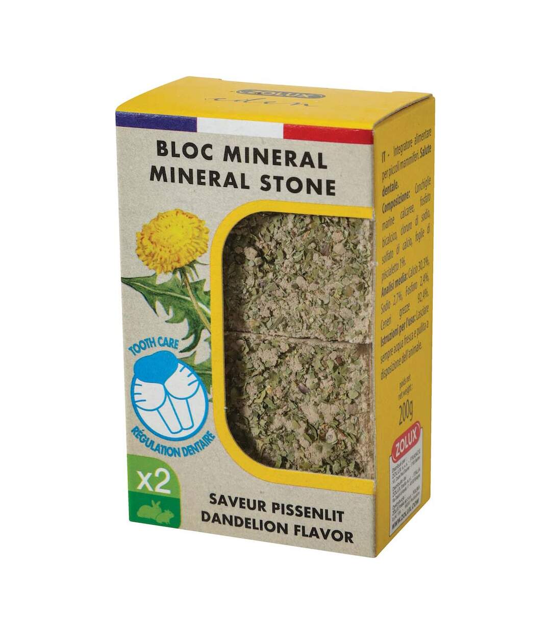 Bloc minéral Eden 200 gr (Lot de 6)