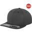 Lot de 2  casquettes flexfit adulte gris foncé Yupoong