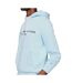 Sweat à Capuche Bleu Clair Menthe Homme Tommy Hilfiger Logo Hoodie - M