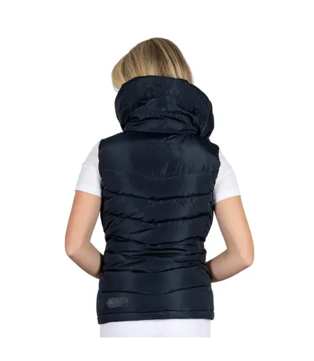 Womens/ladies Melrose Quilted Jacket Navy Coldstream
