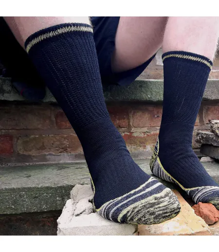 6 Pairs Mens Ladies Summer Cotton Bamboo Work Socks