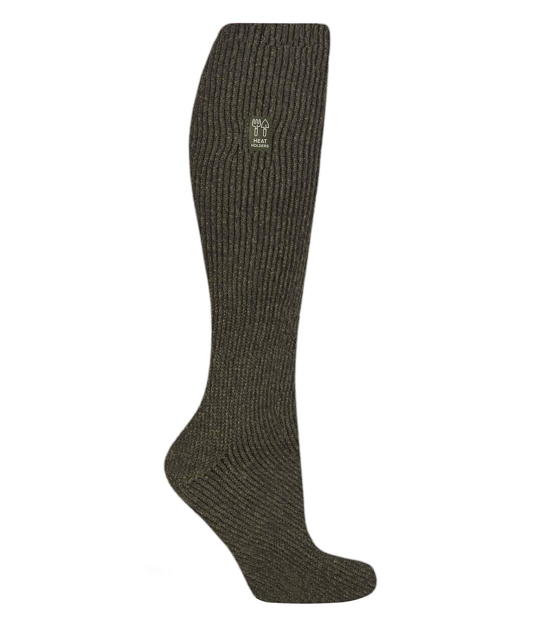 Mens Long Gardening Socks | Heat Holders | Thermal & Breathable Outdoor Knee High Socks-1