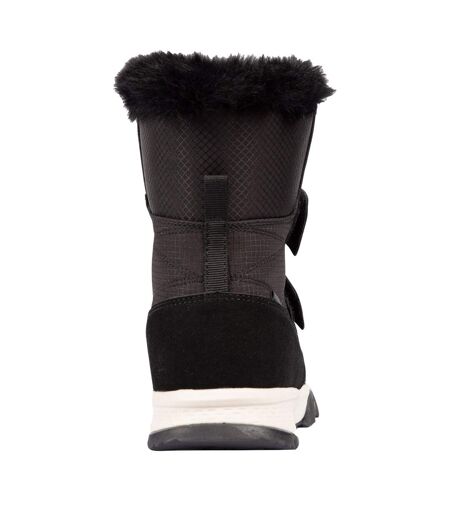 Womens/ladies Eira Snow Boots Black Trespass