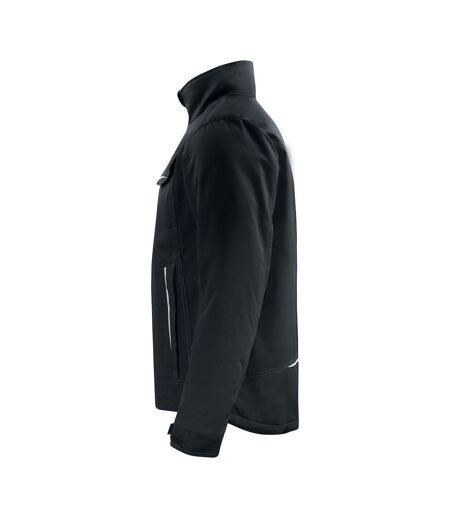 Mens contrast padded service jacket black Projob