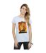 Disney T-shirt en coton Femmes/Ladies Le Roi Lion Simba et Mufasa (Gris sportif) - UTBI25006-2