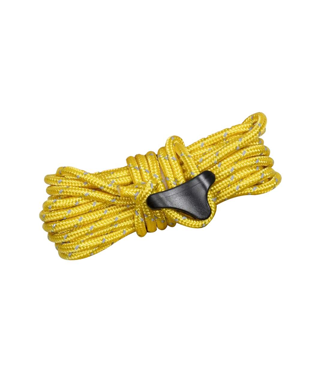 Pack of 4  Garrow guy ropes & tensioners  one size yellow Trespass-2